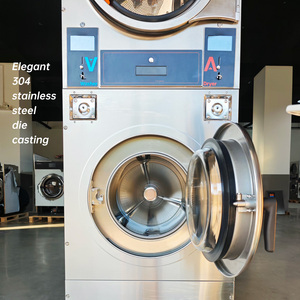 Lavadora de Alta Calidad y Secadora de 14 KG para Lavandería de Hotel con 3 Años de Garantía, Lavadora Económica de Fábrica China con Lavado Simultáneo - Product Image 4