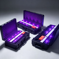 Boîte d'exposition d'échantillons de lumières LED RGBW DC48V pour extérieur, grande taille, permanentes, type point lumineux, avec support de personnalisation du logo SHIJI