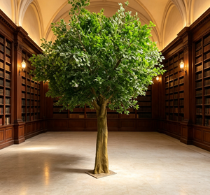 Grande Albero di <span class=keywords><strong>Tiglio</strong></span> Artificiale Realistico, Resistente ai Raggi UV, Ignifugo, in Plastica, per Interni ed Esterni - Product Image 3