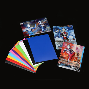 Fundas de Plástico de Polipropileno Mate de Alta Calidad con Cierre, 0.2mm, Colores Personalizados para Proteger Cartas de Juego - Product Image 1