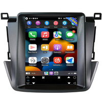 Reproductor GPS para Auto con CarPlay y Android, Estéreo para Auto con Pantalla Táctil IPS de 9.7 Pulgadas, Radio para Auto para Toyota RAV4 RAV 4 2013-2018