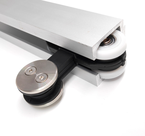 8-10mm kaca Interior kaca geser pintu kaca perumahan <span class=keywords><strong>Roller</strong></span> untuk bingkai kurang kaca pintu <span class=keywords><strong>Roller</strong></span> - Product Image 5