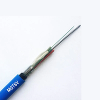 Kabel Serat Optik Komunikasi Berlapis Baja MGTSV untuk Tambang Batubara, Disetujui untuk FTTH, 12 Core, 24 Core, 48 Core