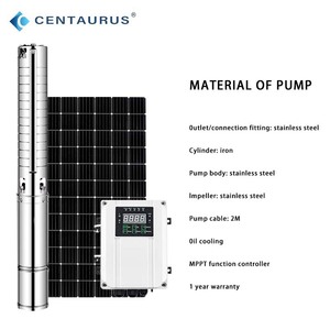 ปั๊มน้ำบาดาลพลังงานแสงอาทิตย์ขนาด 2 นิ้ว สำหรับการชลประทานสูง - Product Image 3