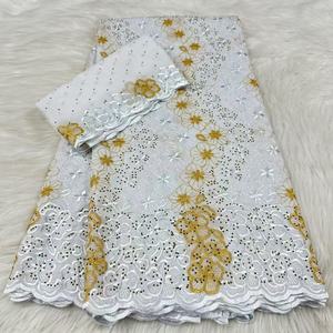Phi <span class=keywords><strong>cotton</strong></span> voile ren cho Swiss Ren Vải thêu lưới cho bé trai và cô gái 'đảng & Wedding Dress dệt kỹ thuật - Product Image 2