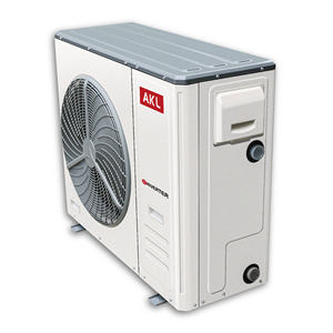 Pompe à chaleur <span class=keywords><strong>Monobloc</strong></span> Air-eau R32 gaz WIFI DC onduleur MINI 8kw 10kw maison chauffage refroidissement eau chaude salle de bains électrique 5 ans - Product Image 3