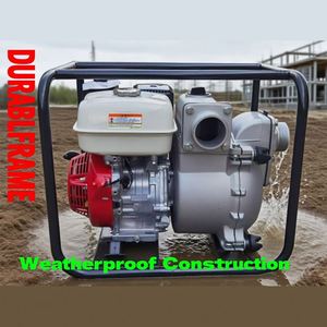 Bomba de Agua a Gasolina para Riego Agrícola, Pequeña, Portátil, Mini, Automática - Product Image 4