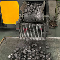 Máquina Prensa de Rodillos Hidráulica Doble para Peletización de Minerales y Polvos Metálicos con Alta Densidad Esférica