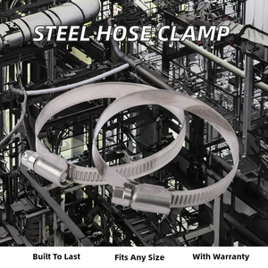 High Quality Adjustable Germany Type Stainless Steel 201 304 316 Hose <b>Clamps</b> 9-11mm Heavy Industry Use 3 Year Warranty - Product Image 2