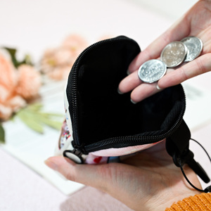 <span class=keywords><strong>Portamonete</strong></span> personalizzato in poliestere quadrato con LOGO - Product Image 4