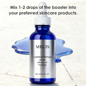 Essenza Avanzata al Peptide di Rame Adatta per Pelle Giovane Riduce le Rughe Sottili Promuove la Produzione di Collagene Migliora la Luminosità MRUIS 30ML - Product Image 4