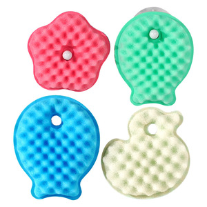 Éponge de nettoyage double face à motif de dessin animé, chiffon de nettoyage ondulé, fournitures de nettoyage de cuisine, prix de gros abordable, directement de l'usine - Product Image 2