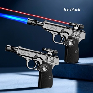 Creativity Multifunctional <strong>Blazingly</strong> intense fire Gas <strong>Lighter</strong> Windproof Refillable Butane Metal Folding flamethrower <strong>Lighter</strong> - Product Image 6