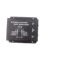 Convertisseur DC 24V vers 12V 30A, transformateur d'alimentation pour voiture, vente chaude