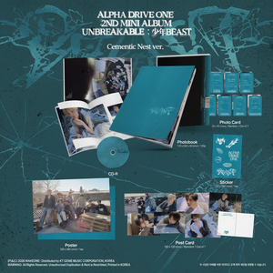 ALPHA DRIVE ONE - UNBREAKABLE: BEAST / 2º MINI ÁLBUM (Versión Cementic Nest) - Product Image 6