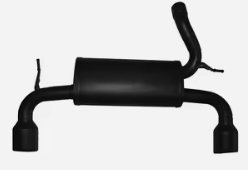 Nuevo Silenciador de Escape para Auto, de Alto Flujo y Bajo <span class=keywords><strong>Precio</strong></span>, para <span class=keywords><strong>Wrangler</strong></span>, Suministro Directo de Fábrica Yueyang - Product Image 4