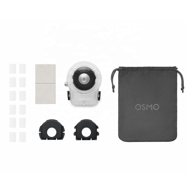 DJI Osmo 360 Invisible Dive Case 50m Waterproof 1/4in Thread 360 Unobstructed Underwater Capture 216g Camera Housing OEM