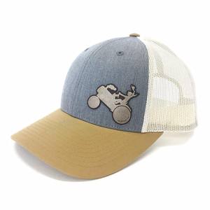 Casquette de baseball en maille filet unie Richardso112 avec patch en cuir brodé personnalisé, style formel, casquette de camionneur sportive - Product Image 2