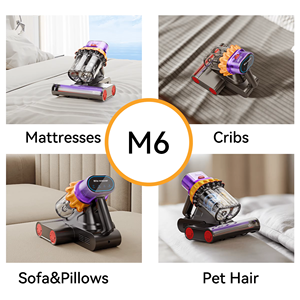 500WパワフルUVミットリムーバー掃除機家庭用ハンドヘルドダストセンサー付きベッドマットレスダストミットコントローラー用 - Product Image 4