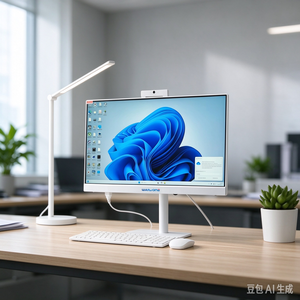 คอมพิวเตอร์ออลอินวัน Wandong K12 ขนาด 21.5/23.8 นิ้ว หน้าจอ FHD IPS กล้องในตัว ระบบปฏิบัติการ Win11 แรม DDR4 ฮาร์ดดิสก์ SSD+HDD เหมาะสำหรับธุรกิจ สำนักงาน รัฐบาล และงานประมูล - Product Image 2