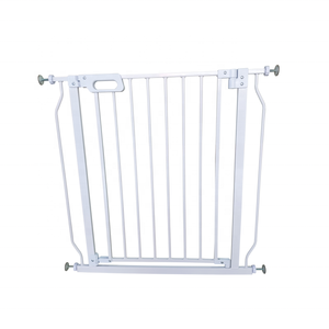 Barrière de sécurité pour bébé et animaux domestiques en plastique durable, facile à franchir, clôture pour chiens, barrière de sécurité pour enfants, intérieur/extérieur - Product Image 5