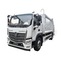 Camion compacteur de déchets Foton 16CBM 4x2 12 tonnes, directement de l'usine, pour la collecte des déchets municipaux