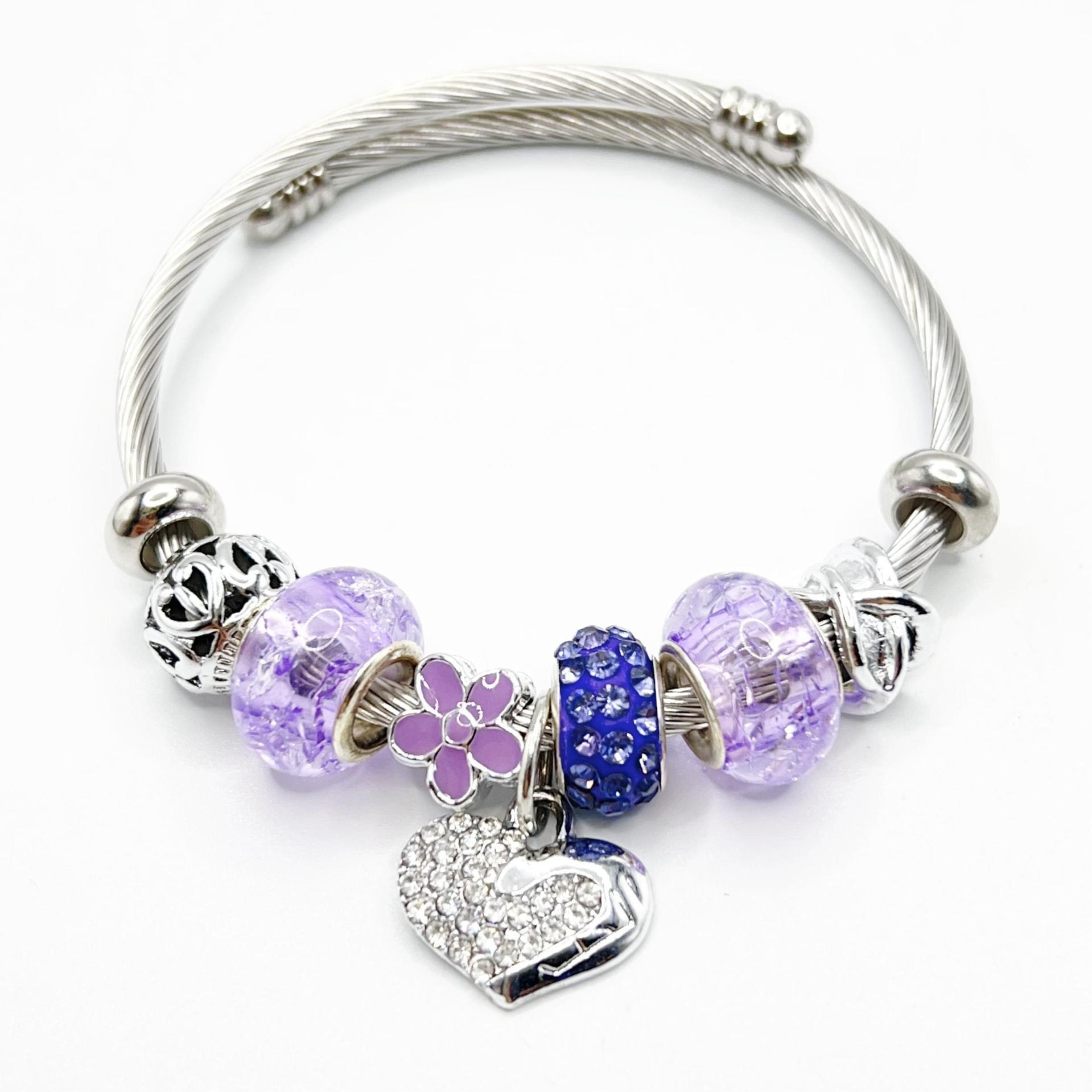 Coeur violet