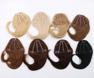 <span class=keywords><strong>Extension</strong></span> di <span class=keywords><strong>capelli</strong></span> umani al 100% con frangia, frangia a ciocca, frangia alla francese, frangia naturale, <span class=keywords><strong>veri</strong></span> <span class=keywords><strong>capelli</strong></span> umani - Product Image 6