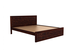 Lit Diamond HQ sans rangement, disponible en taille King et Queen, avec une construction solide, un design élégant et une finition lisse. - Product Image 4