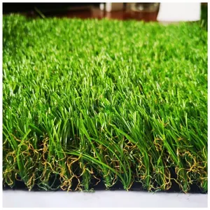 Outdoor Decoration Landscaping 10-50 mm Artificial Grass Tiles large size green grass mat for gardening