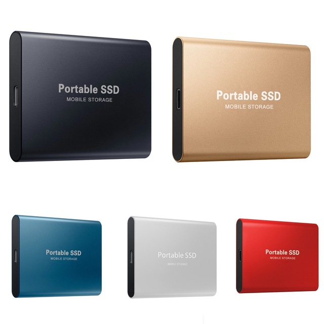Portable External SSD 1TB 2TB 4TB 16TB 64TB USB 3.1 Type-C High Speed Mobile Solid State Drive for Laptop PC