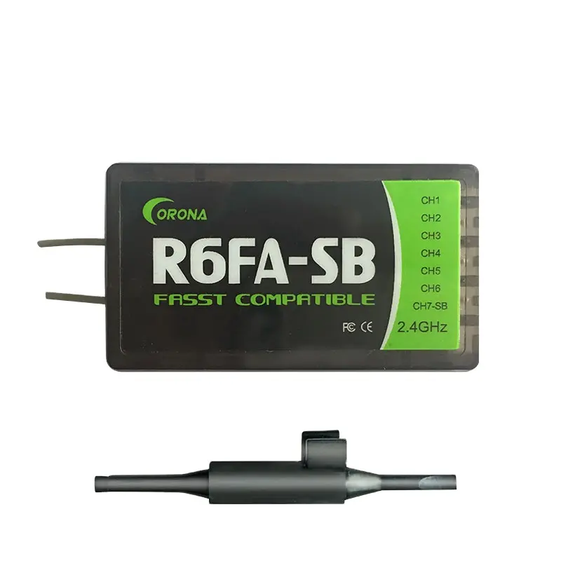 Mini récepteur FASST FT4RSB à 4 canaux avec kit RC Qaudcopter compatible 