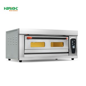 Horno de 3 cubiertas Máquina para hornear de cocina comercial con control de temperatura tradicional - Product Image 3