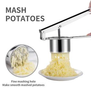 <span class=keywords><strong>Prensa</strong></span> de <span class=keywords><strong>Patatas</strong></span> Manual de Acero Inoxidable, <span class=keywords><strong>Prensa</strong></span> para Puré de <span class=keywords><strong>Patatas</strong></span>, Calabaza y Frutas - Product Image 3