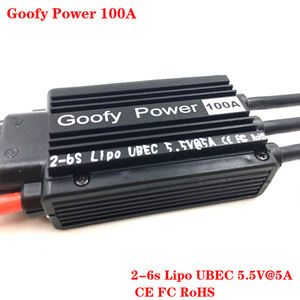 Goofy Power 2-<span class=keywords><strong>6S</strong></span> 100A Brushless ESC Avec UBEC pour QX-MOTOR <span class=keywords><strong>70MM</strong></span> <span class=keywords><strong>EDF</strong></span> RC Avions Hélicoptère - Product Image 5