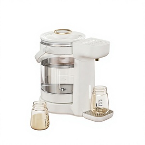Distributeur automatique de lait infantile avec dosage d'eau réglable de 30 à 300 ml, 45-100 ° Contrôle de la température et réservoir d'eau de 3,2 L - Product Image 1