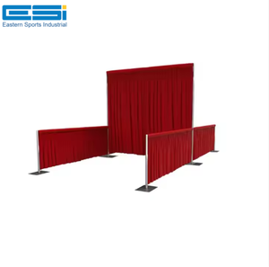 Kit de soporte de fondo de tubo y cortina de estilo simple ESI para bodas, eventos y exposiciones - Product Image 1