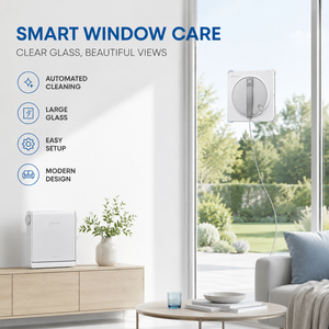 ECOVACS WINBOT W2S OMNI Station tout-en-un, robot de nettoyage de vitres électrique sans fil, contrôlé par application intelligente, entièrement automatique - Product Image 1