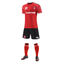 Compre camisetas de fútbol en línea Camiseta de fútbol Camisetas de equipos de fútbol con logotipo impreso Número de nombre