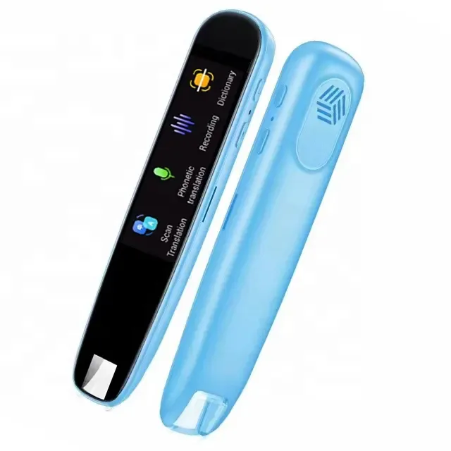 Portable 2.22 inch Touch Screen Customized Language Scan Reader Translation Wifi Text Scanner Vocal Translator Pen