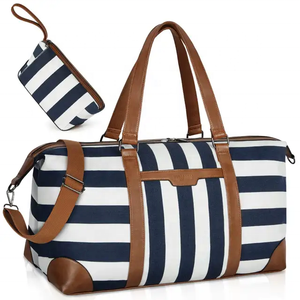 <span class=keywords><strong>Sac</strong></span> de <span class=keywords><strong>voyage</strong></span> pour femme en toile et cuir, <span class=keywords><strong>sac</strong></span> de <span class=keywords><strong>voyage</strong></span> de nuit, <span class=keywords><strong>sac</strong></span> de <span class=keywords><strong>voyage</strong></span> de 40 L, <span class=keywords><strong>sac</strong></span> de sport, <span class=keywords><strong>sac</strong></span> à bandoulière, <span class=keywords><strong>sac</strong></span> fourre-tout - Product Image 1