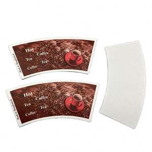 Gobelets en papier imprimés 8 couleurs avec revêtement PE double face, production en usine, expédition vers l'Arabie Saoudite et les Émirats arabes unis, prix le plus bas - Product Image 1