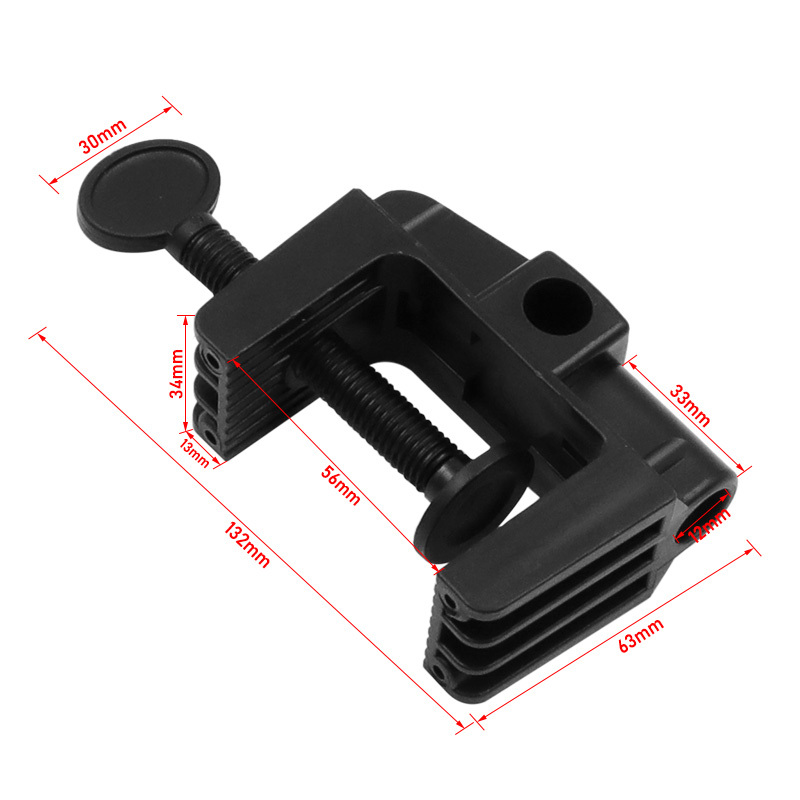 TMISHION Clip fixe de Rail Din Clip de fixation de pince fixe de rail