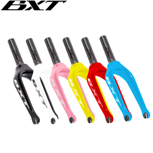 <span class=keywords><strong>BXT</strong></span> — <span class=keywords><strong>fourche</strong></span> avant en carbone de 12 pouces pour vélo de football, élément de compétition pour enfants - Product Image 1