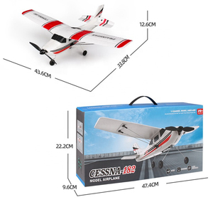 AiJH Aereo RC a 3 Canali, Modellino di Jet da Combattimento Indistruttibile, Aeroplano Radiocomandato Giocattolo - Product Image 6