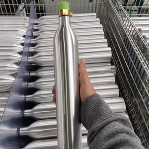 Cilindro de <span class=keywords><strong>CO2</strong></span> de Alumínio de Alta Pressão 0.6L Personalizado com Preço de Fábrica, Gás <span class=keywords><strong>CO2</strong></span> de Grau Alimentício 425g Usado para Máquina de Refrigerante de 60L - Product Image 3