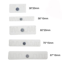 Tissu de vêtements lavable imperméable à longue portée lavage Nfc puce de blanchisserie étiquettes textiles UHF étiquette de blanchisserie RFID pour la gestion de la blanchisserie