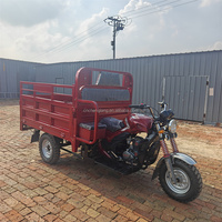 Tricycle motorisé chinois 150cc essence-électrique à carrosserie ouverte, 1000W, pour passagers et marchandises
