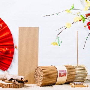 Bâtons d'encens à la cannelle de 40 cm, encens naturel d'aromathérapie, encens artisanal à combustion longue durée pour la méditation, le yoga, la fragrance d'intérieur - Product Image 4