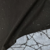 T-shirt personnalisé pour hommes avec impression de points de flocon de neige unique Design d'hiver Tissu tricoté pour la vente en gros
